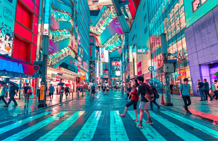 東京城市街景